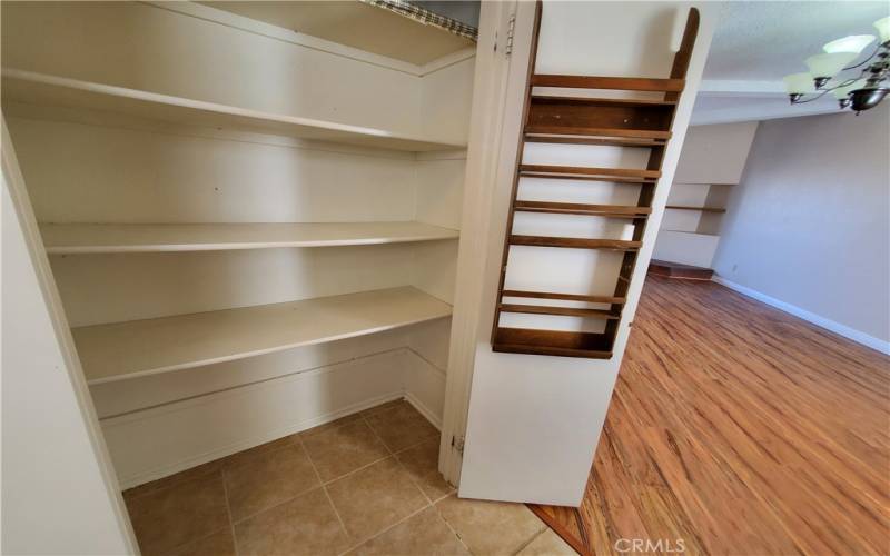 Pantry in kitchen