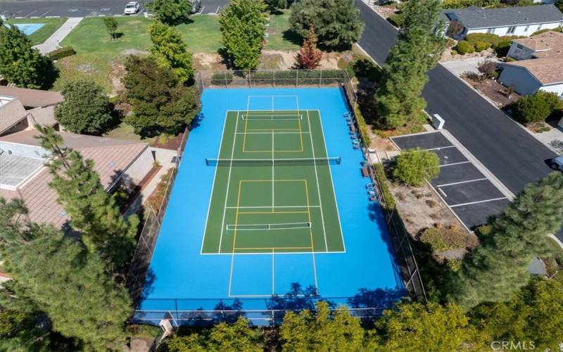 Pickleball or Tennis, either way stay active