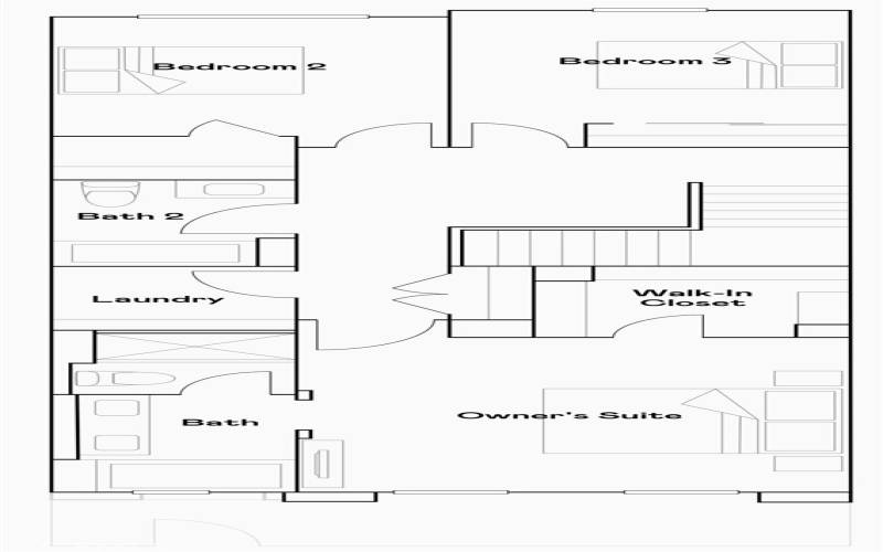 Residence 2 - Level 2 Floorplan