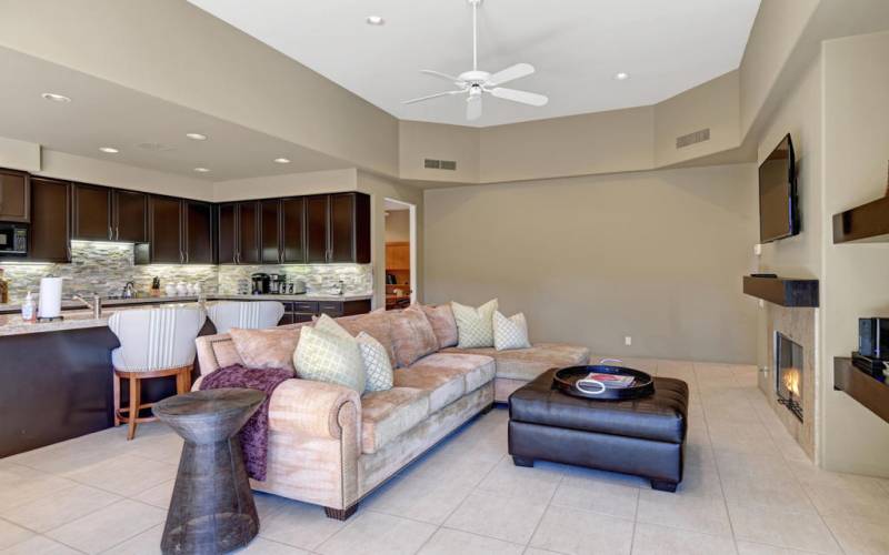 FAMILY ROOM ACROSS TO KITCHEN