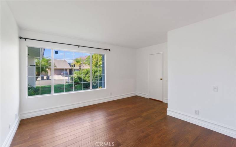 Master Bedroom Downstairs with Walk in Closet