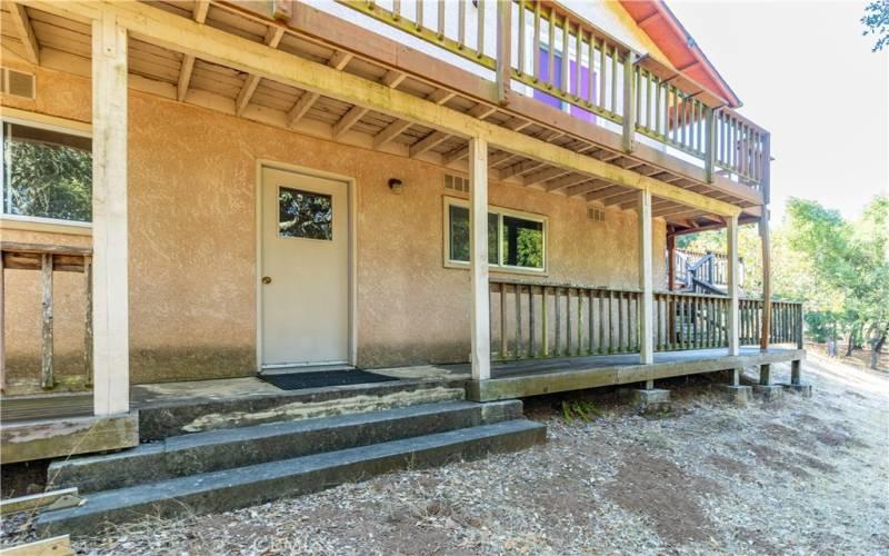 Beneath the home is a ~ 300 sf bonus room.