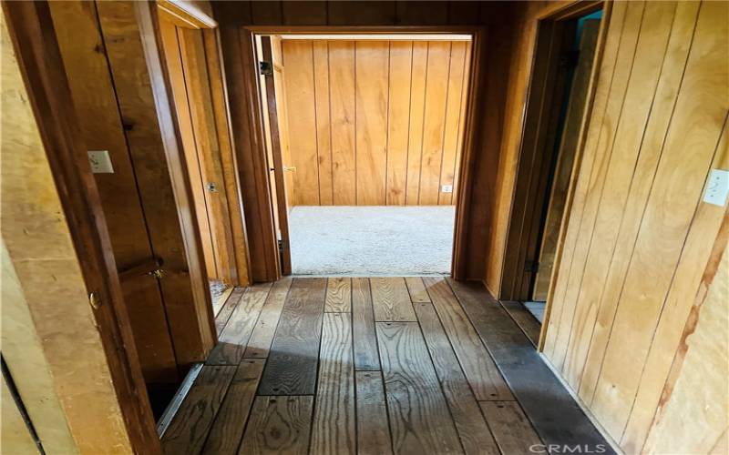 Upstairs hallway.