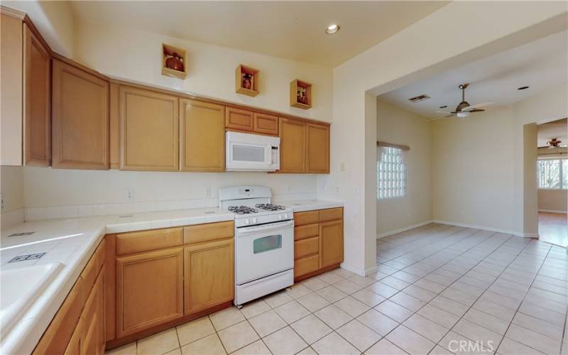 Big, modern kitchen