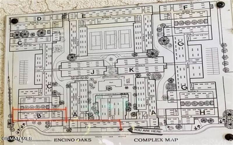 White Oak Complex Map