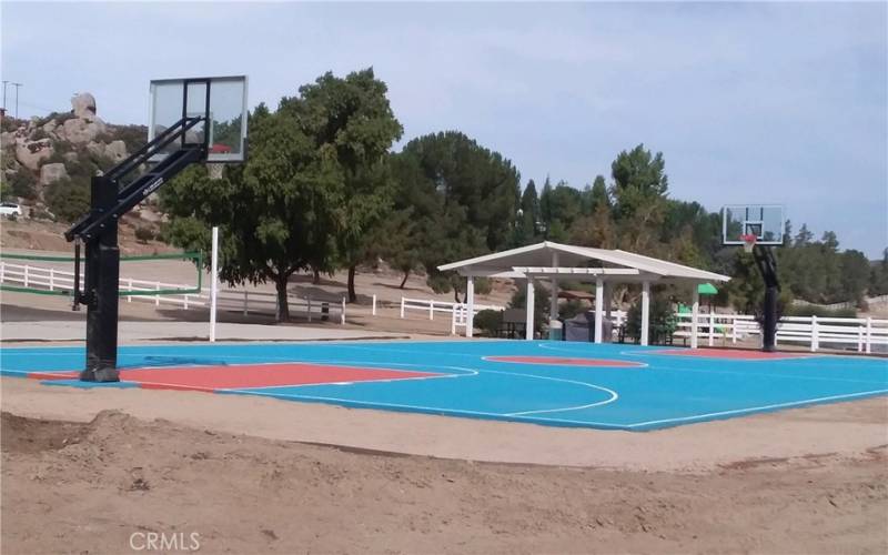 HOA Amenities Basket & Volley Ball Crts