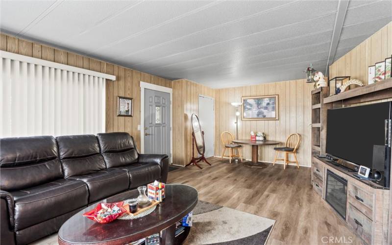 #49 San Rafael living room with door to enclosed porch