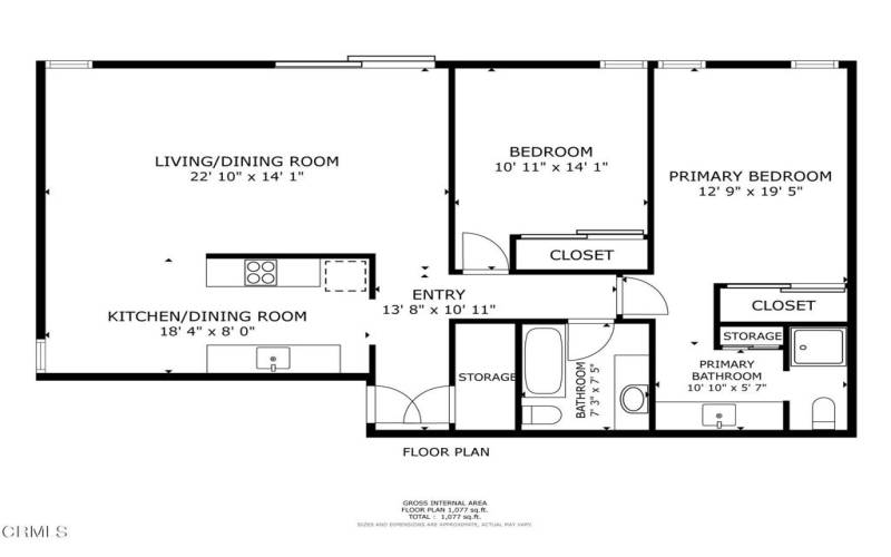 3700 Dean 1605 floor plan