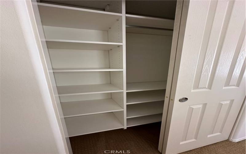 Closets with built-ins