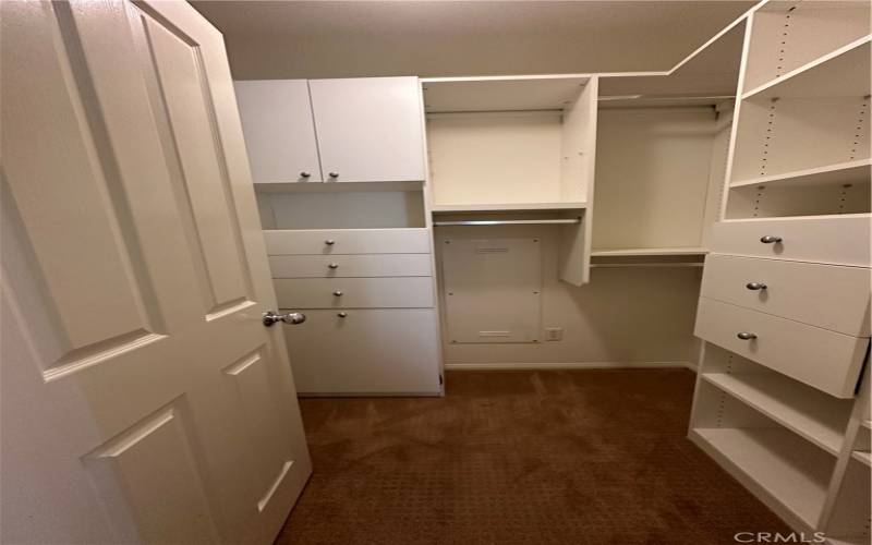 Primary Walk-in closet