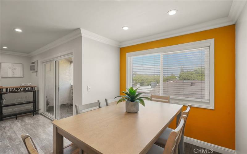 Dining Area opens to Living Room