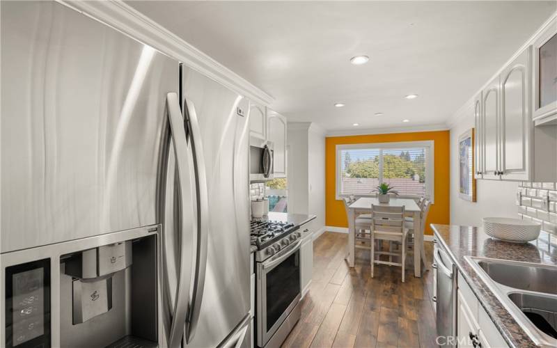 Kitchen with view of Dining Area