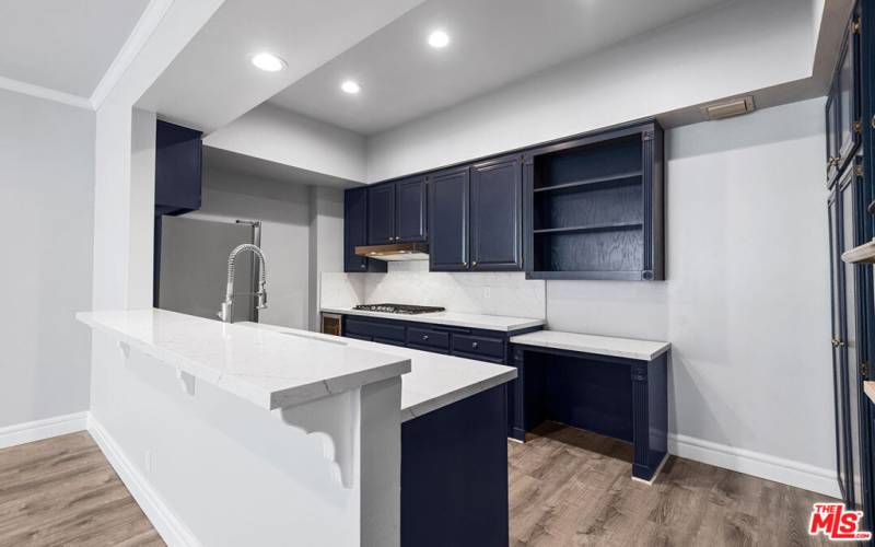 Kitchen opens to Dining Room