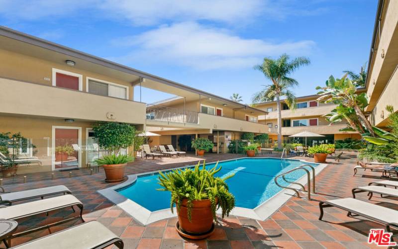 Pool and Courtyard