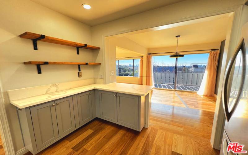 Kitchen Staging Area