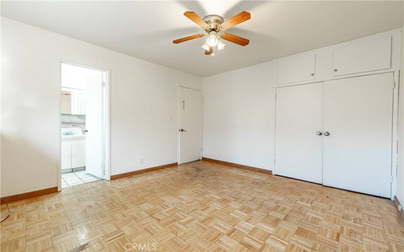 Master Bedroom with Ceiling Fan