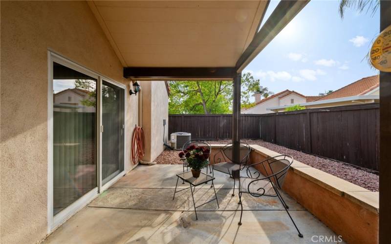 BACKYARD COVERED PATIO