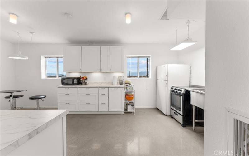 a newly renovated kitchen