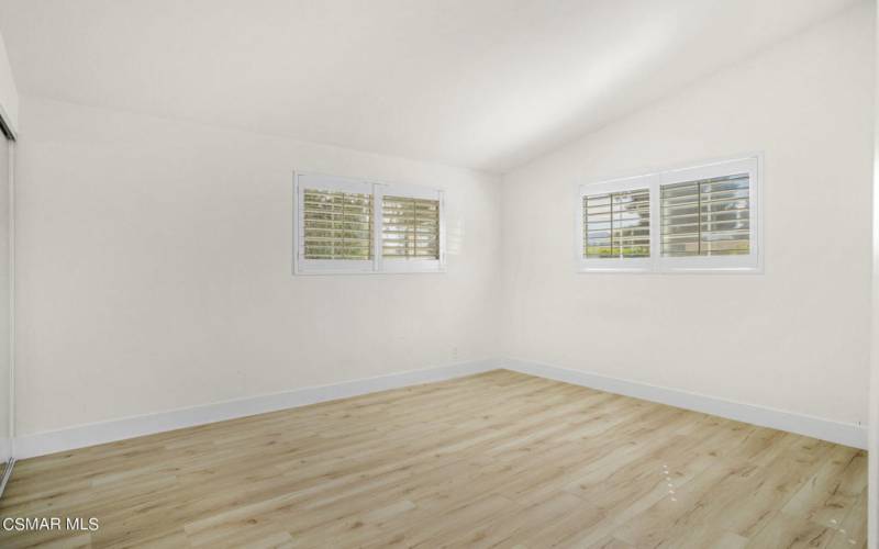 Spacious Bedroom With Shutters