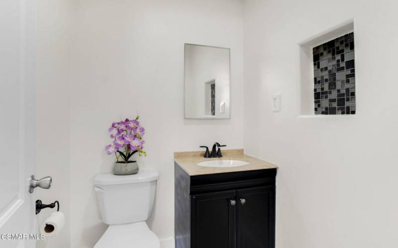 Remodeled Powder Room