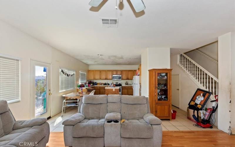 Family Room to Kitchen