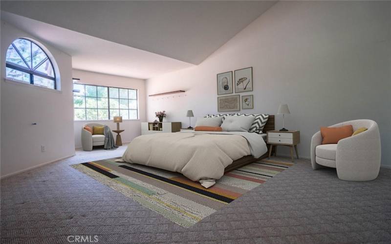 MASTER BEDROOM-VIRTUALLY STAGED