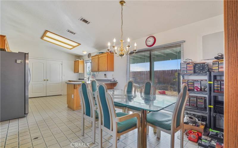 Dining area and Kitchen