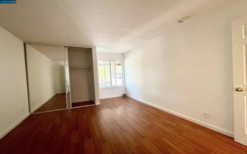 Easy to maintain floor, private attached bathroom.