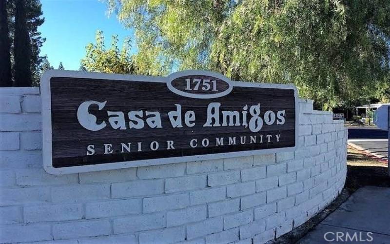 CASA DE AMIGOS SENIOR PARK. 55+/30 PARK