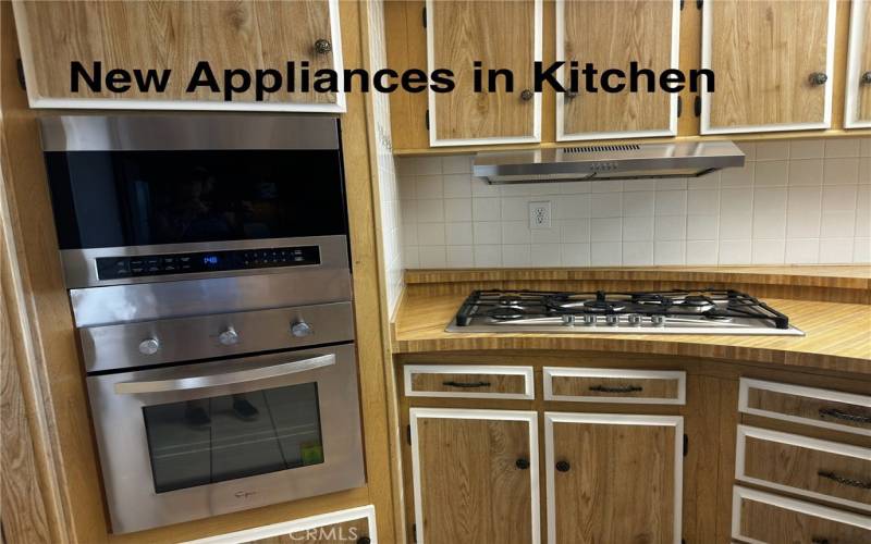 KITCHEN NU APPLIANCES.