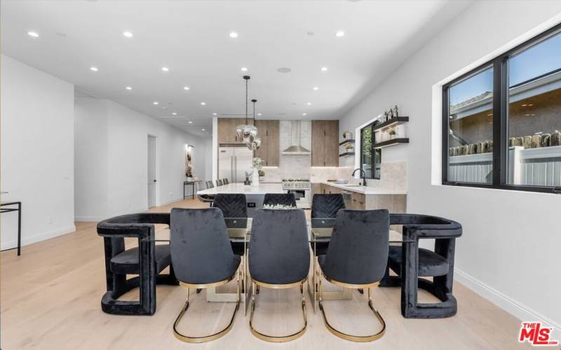 Dining Table w/ Kitchen View