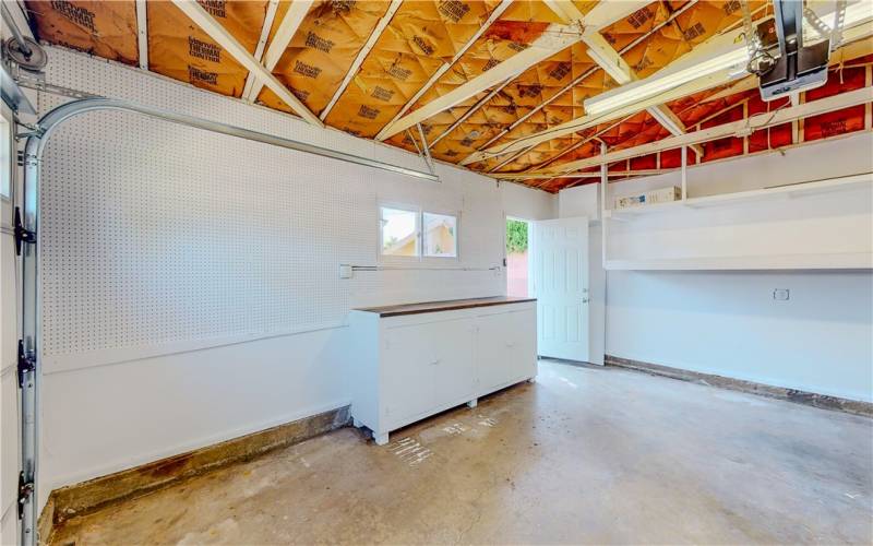 GARAGE INTERIOR VIEW