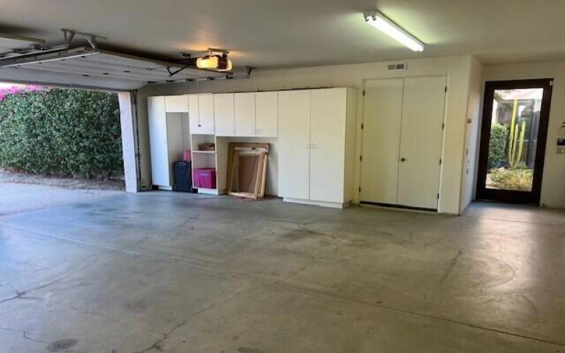 Custom Shelving in Garage