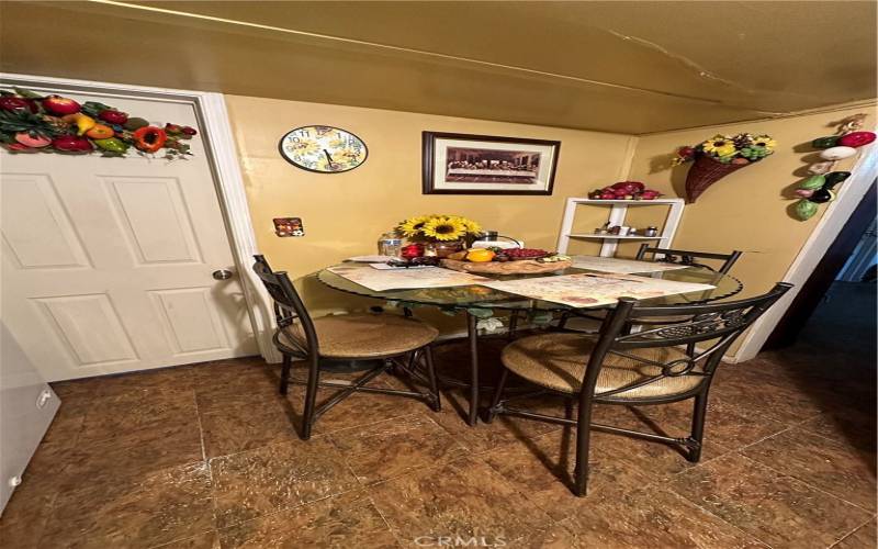 Front House- Dining Area in kitchen