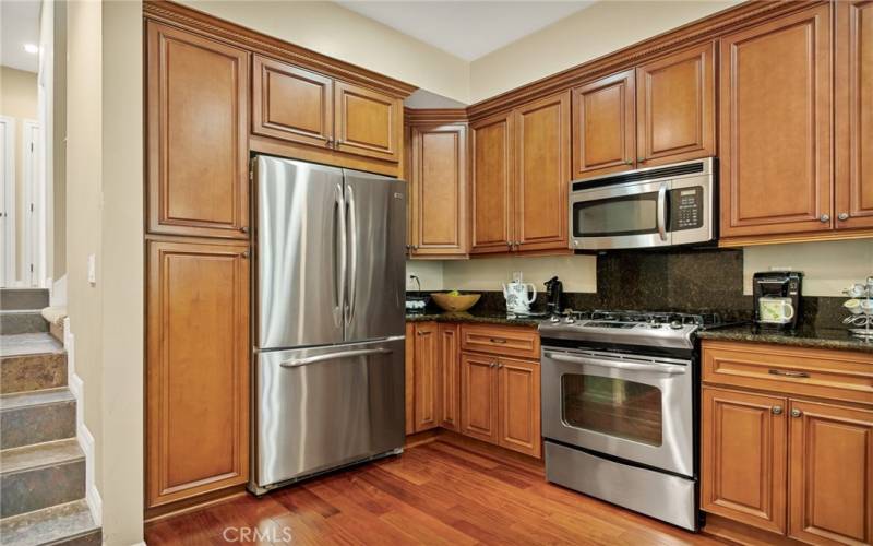 Stainless appliances