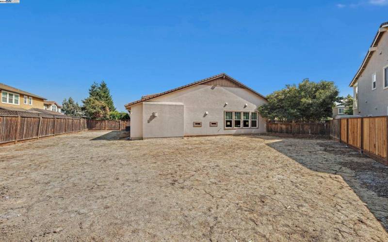 Room to entertain, add pool and more.