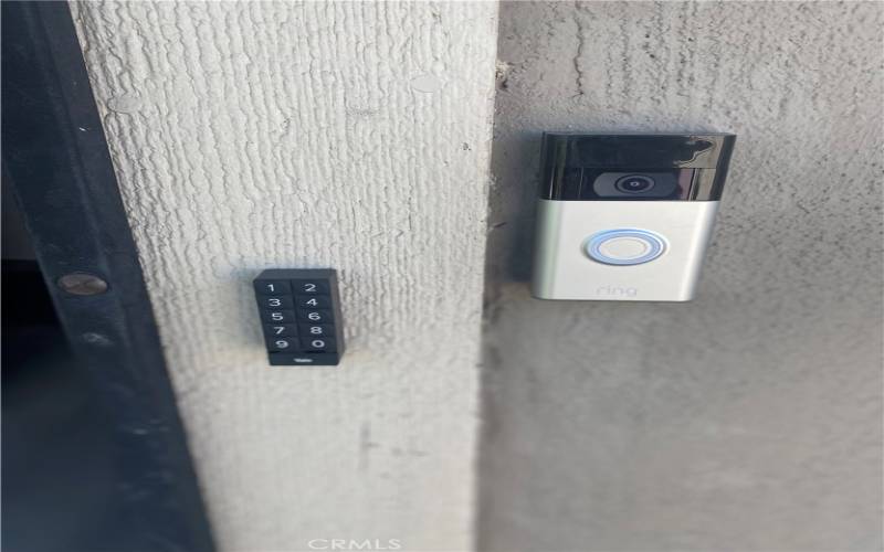 August Smartlock keypad and Ring Doorbell