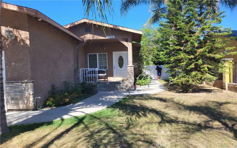 Front House entrance