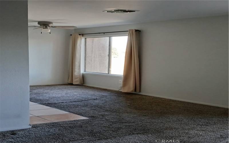 View of dining area from living room