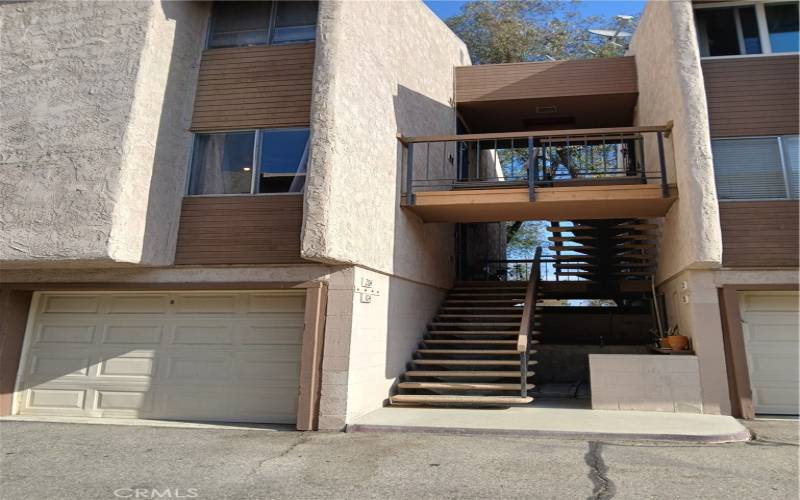 View of stairs