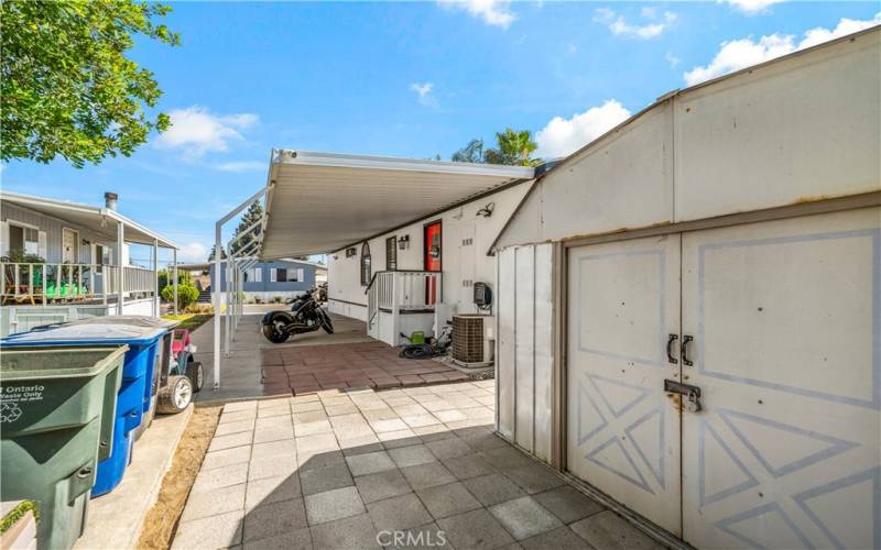 Carport Back