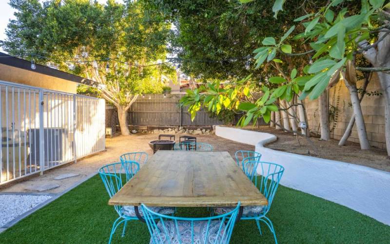 Outside Dining Area