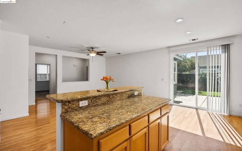 Granite Island in Kitchen