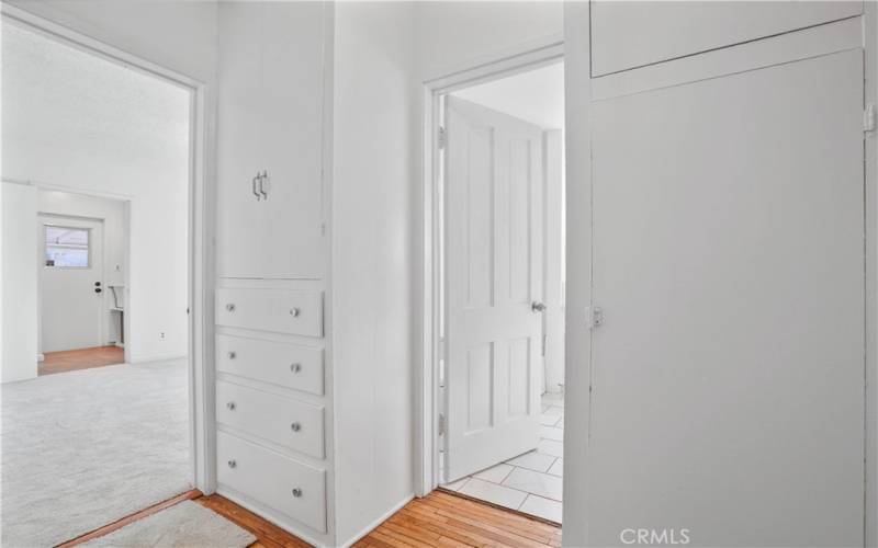 Hallway closet