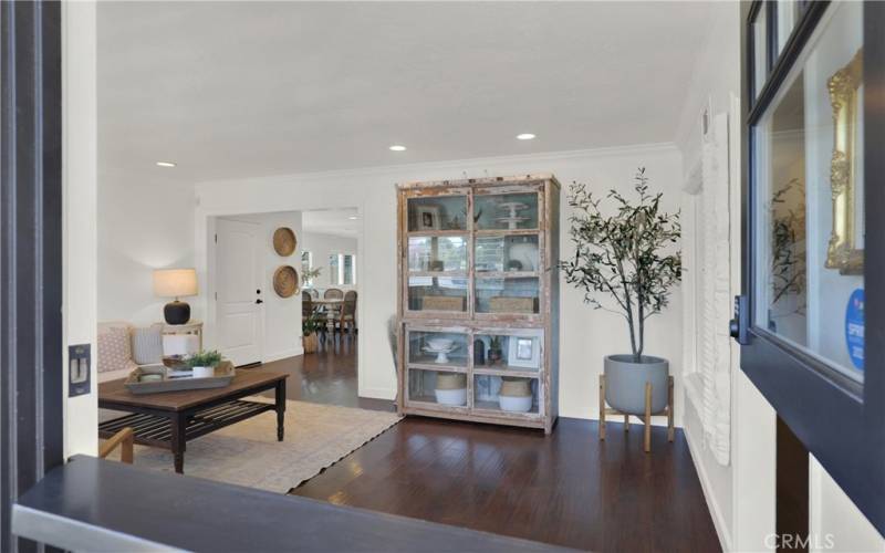 Living Room w/Dutch Door