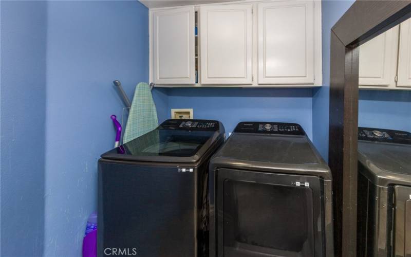 upstairs laundry room