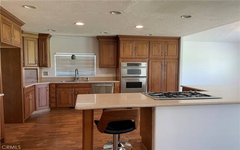 Upgraded Kitchen with breakfast bar