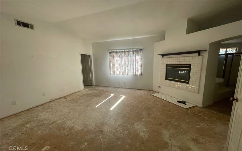 Primary Bedroom with fireplace