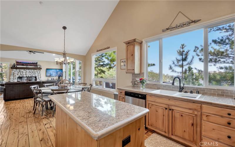 KITCHEN WITH VIEW