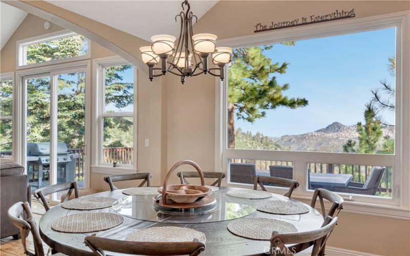 DINNING ROOM WITH VIEW